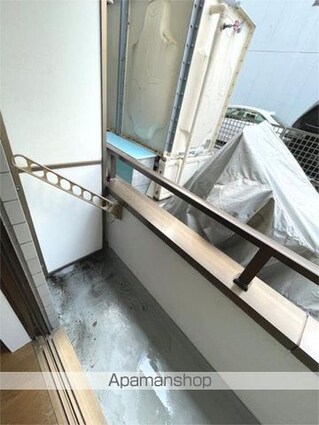 東京都北区滝野川３丁目[1K/18m2]のバルコニー