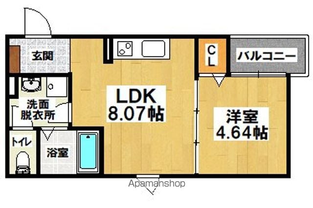 F STYLE出島海岸通の間取り写真