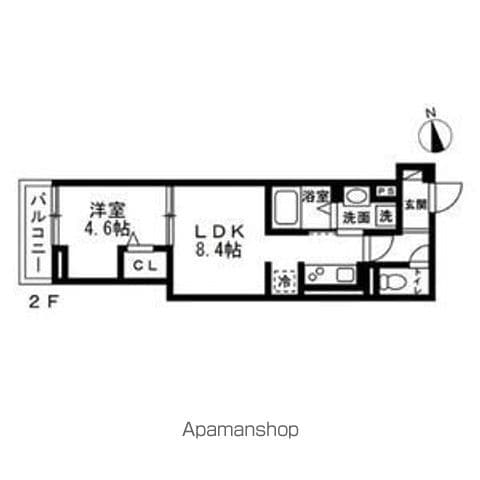 練馬区錦2丁目新 築共同住宅の間取り写真