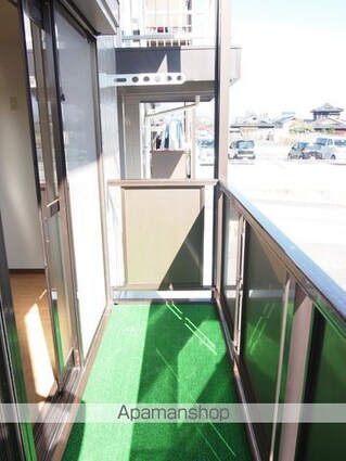 サンハイツＢ[2DK/43.69m2]のバルコニー