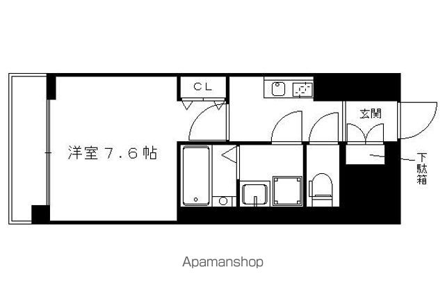 クリスタルグランツ京都西大路の間取り写真