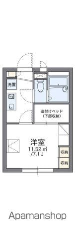 レオパレスシェソワMSKの間取り写真