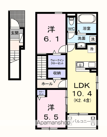 ラベンダーベイの間取り写真