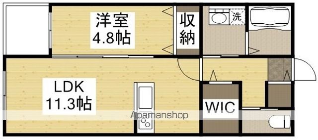 エスポワールIの間取り写真