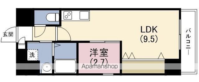 サンフォリア大手前の間取り写真