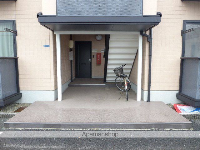 サングリーンA棟の玄関写真