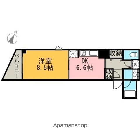 セノアタワー泉の間取り写真