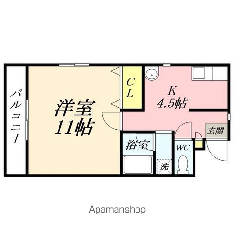 カーサ大薮の間取り写真