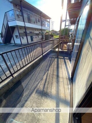 サン花園（２号棟）[2DK/48m2]のバルコニー