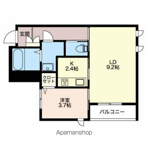 ロコモーション神通の間取り写真