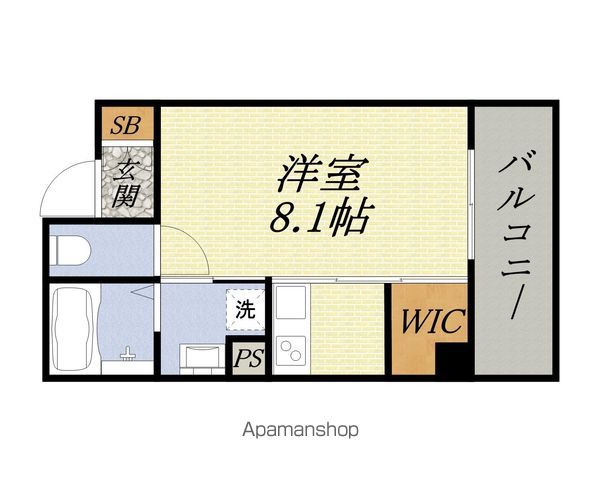 ユニッソン朝潮橋の間取り写真