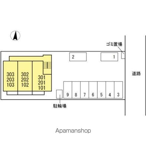 ゆーかりＨＩＬＬ’ＳⅥ 202 ｜ 静岡県浜松市中央区上西町1286（賃貸アパート1LDK・2階・33.78㎡） その21