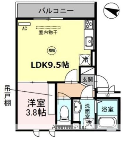 エムズ パリオの間取り写真