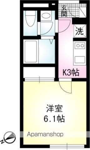 プランドール前野町の間取り写真