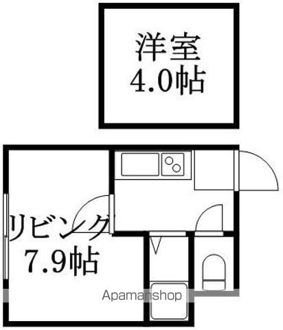 リベルタ平和通の間取り写真