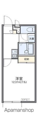 レオパレスサンフラワー向洋の間取り写真