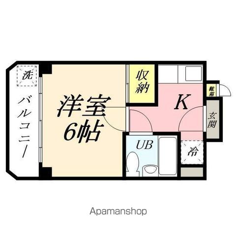 COMFORT HIROSEIの間取り写真