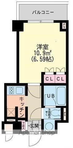 エスティメゾン新中野の間取り写真