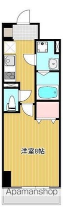 ＴＲＩＮＩＴＹ[1K/28.04m2]の間取図