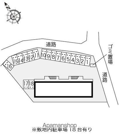 レオパレスエスポワール 204 ｜ 山梨県甲斐市万才226（賃貸アパート1K・2階・20.28㎡） その12