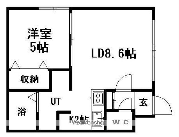 エスポアール福住の間取り写真