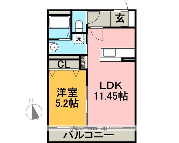パレスIIの間取り写真