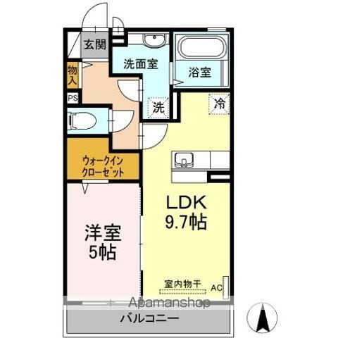 ブランドール宮崎台の間取り写真