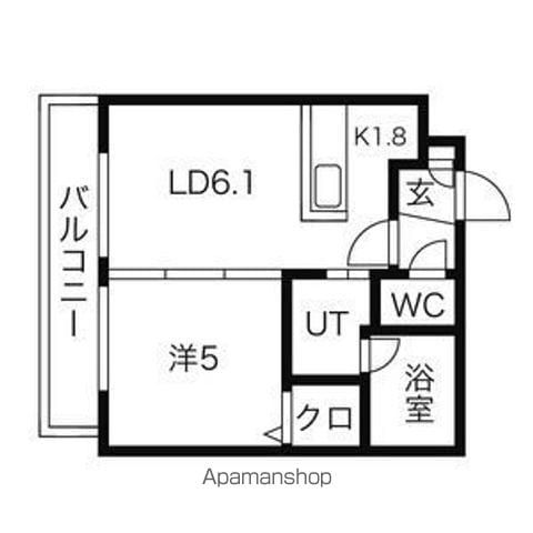 ブランノワール宮の森の間取り写真