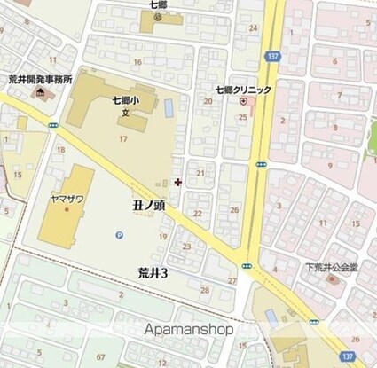 宮城県仙台市若林区荒井３丁目[2DK/42.53m2]の周辺2