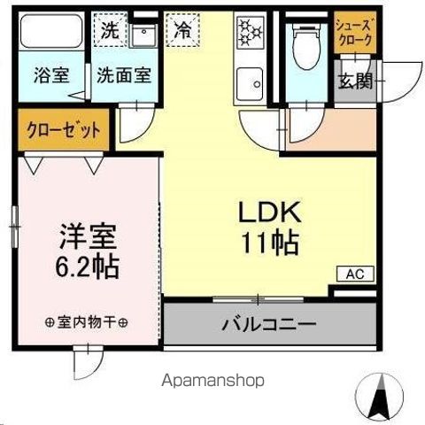 DーROOM柏木3丁目の間取り写真