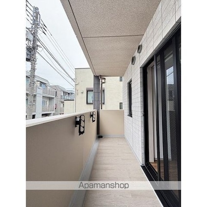 ザ・グラヴィティ新宿[2LDK/42.61m2]のバルコニー