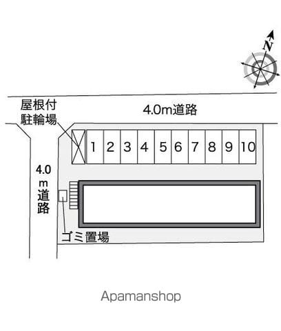 レオパレスＫ　Ｉ 207 ｜ 神奈川県高座郡寒川町一之宮３丁目25-24（賃貸アパート1K・2階・20.28㎡） その11