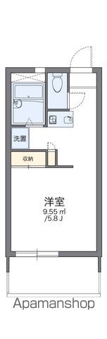 【レオパレスヴィルヌーブの間取り】