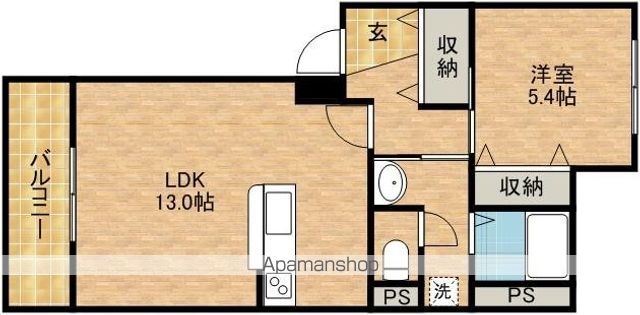 マーサ和地山の間取り写真