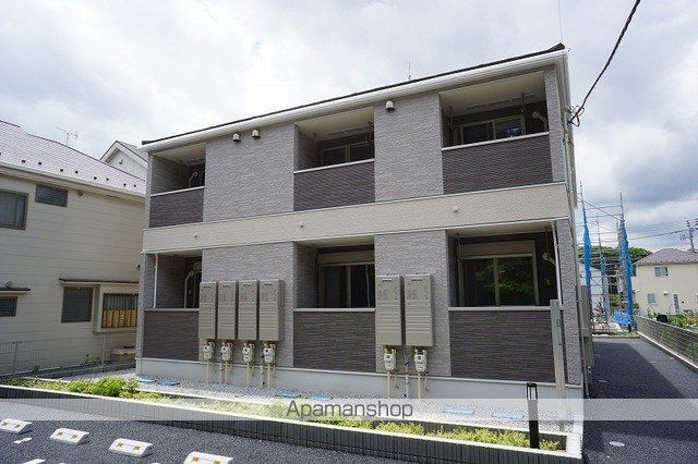 東京都東村山市萩山町1丁目の賃貸アパートの外観