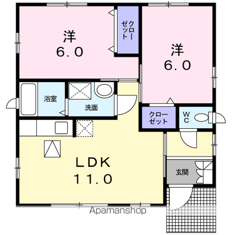 間取り：204012375129