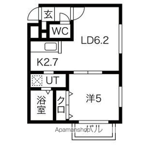 カハラ澄川の間取り写真