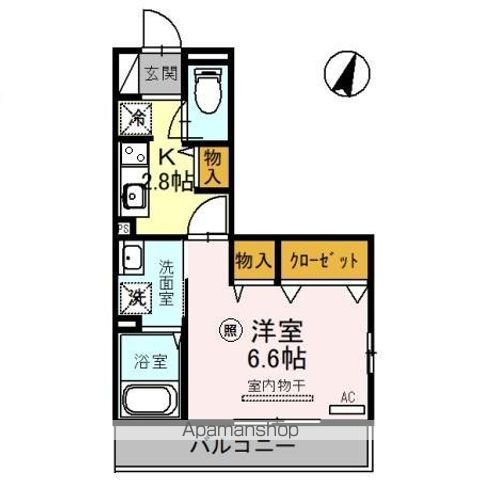バレンティアの間取り写真