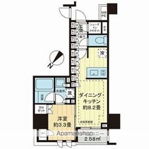 ライオンズ蔵前レジデンスの間取り写真