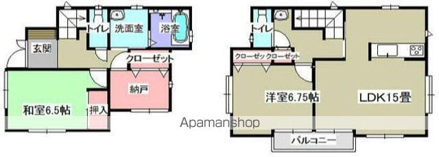 平塚市 1階建 築27年の間取り写真