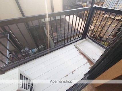ユヌベルメゾン４[1R/20m2]のバルコニー