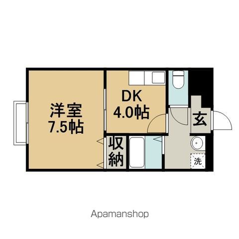アムールA−1の間取り写真