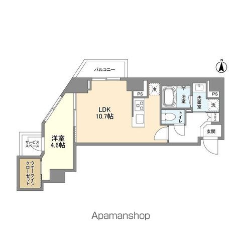 AUGUSTA RESIDENCE新中野の間取り写真