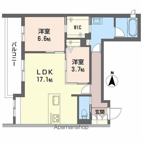 シャーメゾン コートの間取り写真