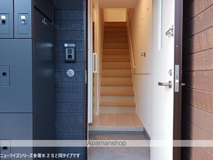 ハピネス落合Ｂ[2LDK/59.93m2]の玄関