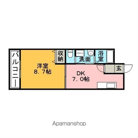 アメニティIIの間取り写真