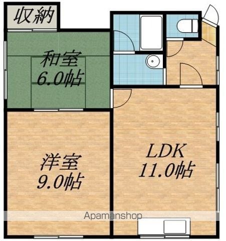 パークハイツの間取り写真