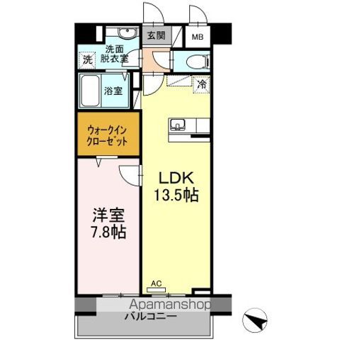 PLAZA池尻1の間取り写真