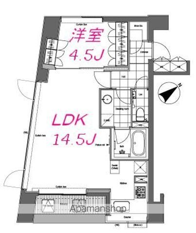 コンフォリア代官山青葉台の間取り写真