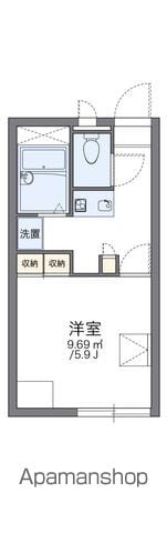 【和歌山市秋葉町のアパートの間取り】